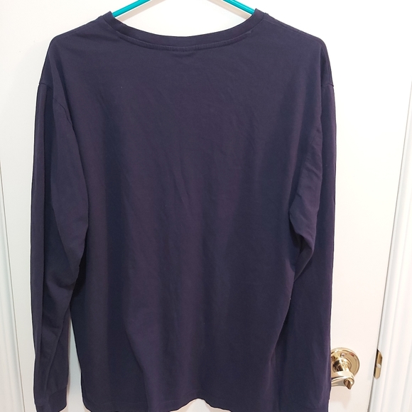 US. Polo Assn. Size Medium Navy Blue Cotton Longsleeve (M) - Picture 5 of 10